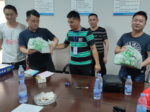 戰(zhàn)酷暑，保安全，梅溪湖建設(shè)開(kāi)展年中大檢查暨送清涼慰問(wèn)活動(dòng)